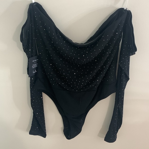 Lulus Rhinestone Bodysuit - Picture 5 of 9